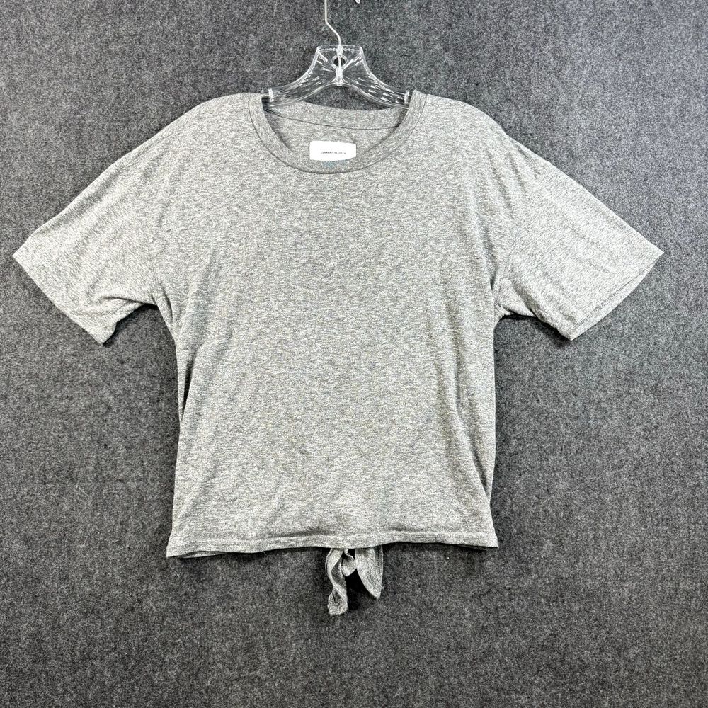 Current Elliot Top Women's 1 Small Heather Gray Jersey Open Back